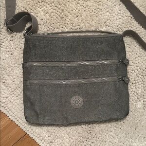 Kipling Charcoal Crossbody Bag